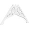 Ekena Millwork Pitch Carrillo Architectural Grade PVC Gable Pediment, 36"W x 21"H x 1"P (14/12) GPP036X021X100CRL - alternate 1